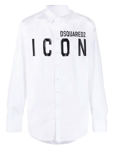 DSQUARED2 ICON SHIRT WITH LOGO