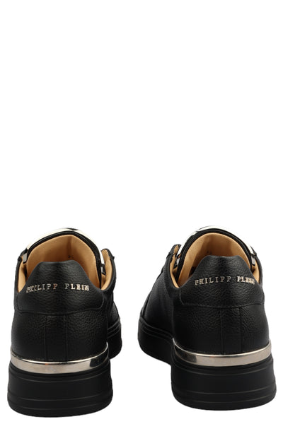 PHILIPP PLEIN LEATHER SNEAKERS