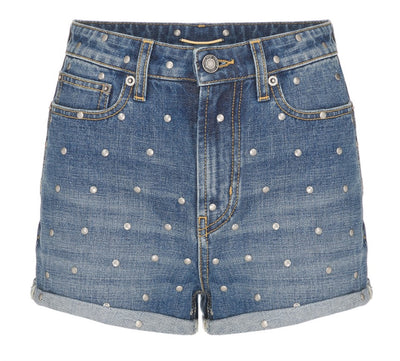 SAINT LAURENT DENIM SHORTS