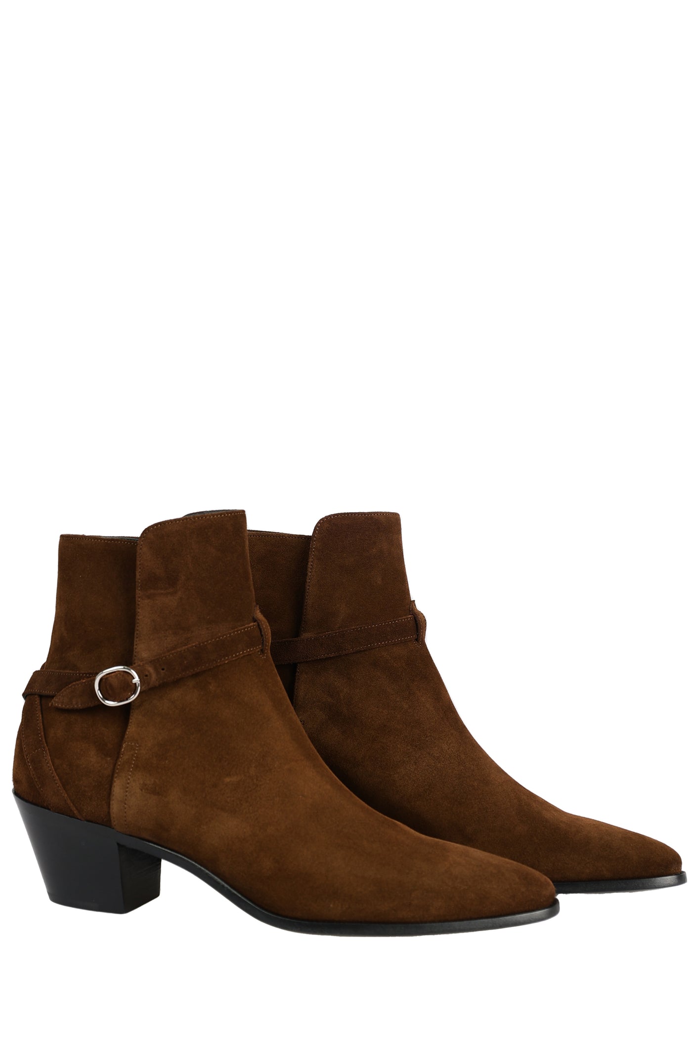 CELINE LEATHER ANKLE BOOTS