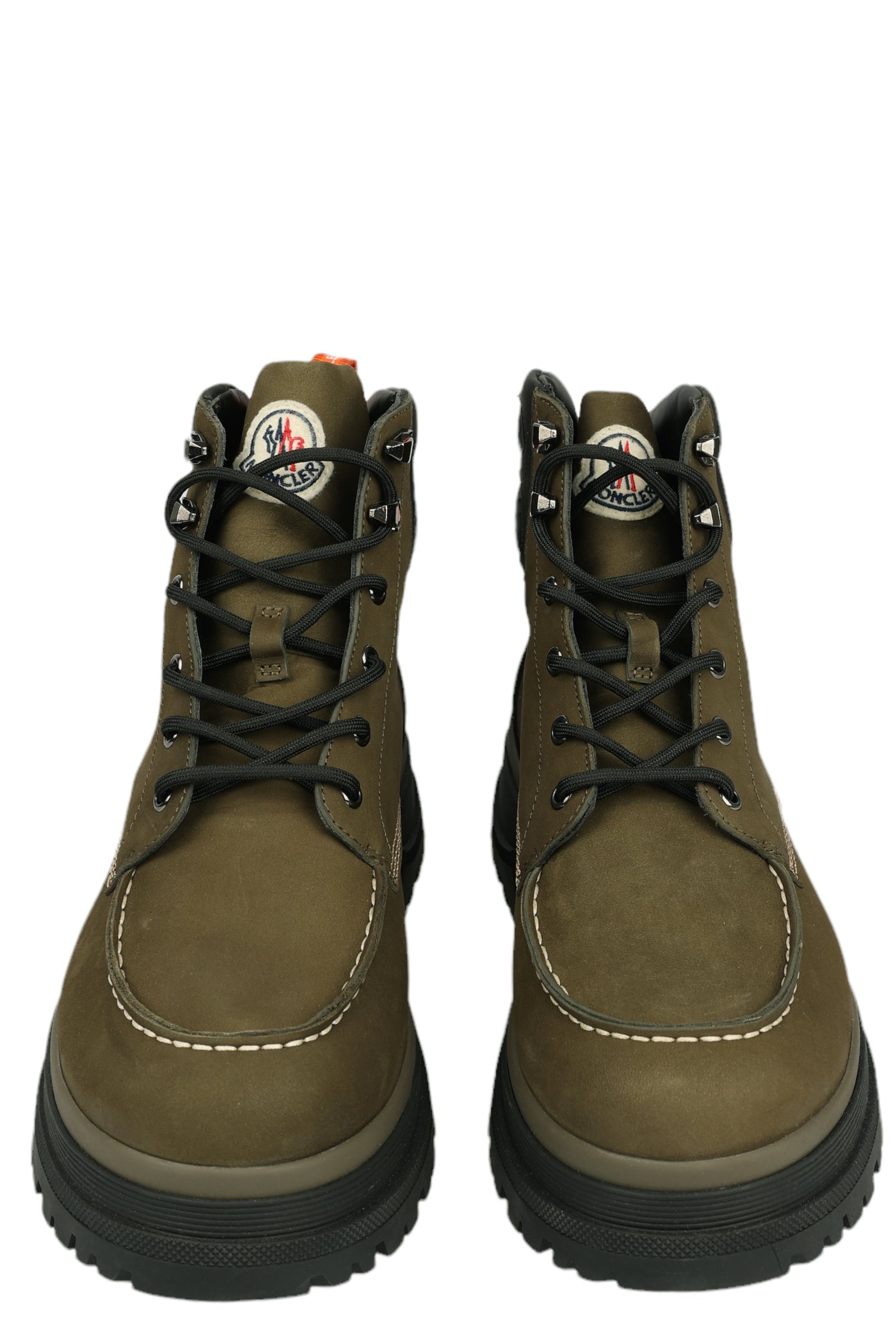 MONCLER LEATHER LACE UP SHOES