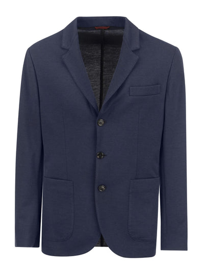 BRUNELLO CUCINELLI SILK BLAZER