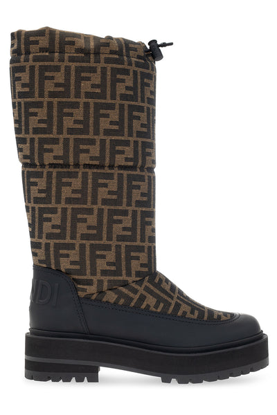 FENDI BOOTS WITH FF MOTIF