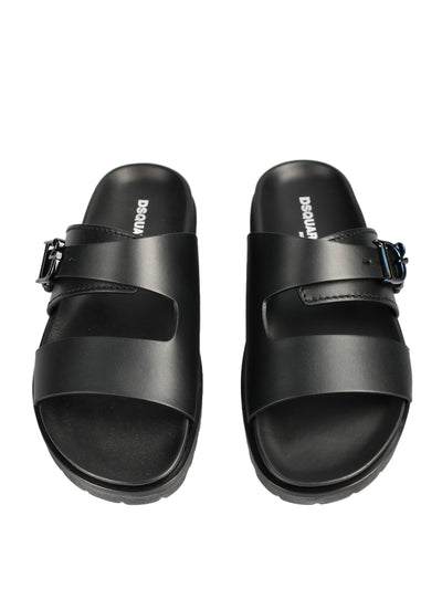 DSQUARED2 BLACK SANDAL 