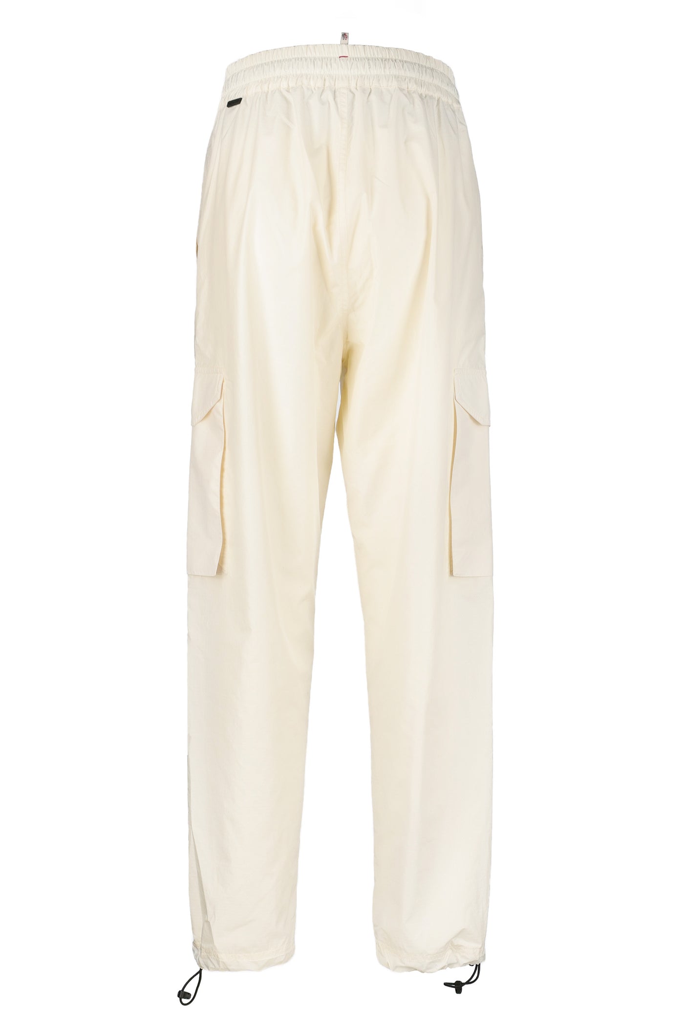 MONCLER GRENOBLE WHITE TROUSERS 