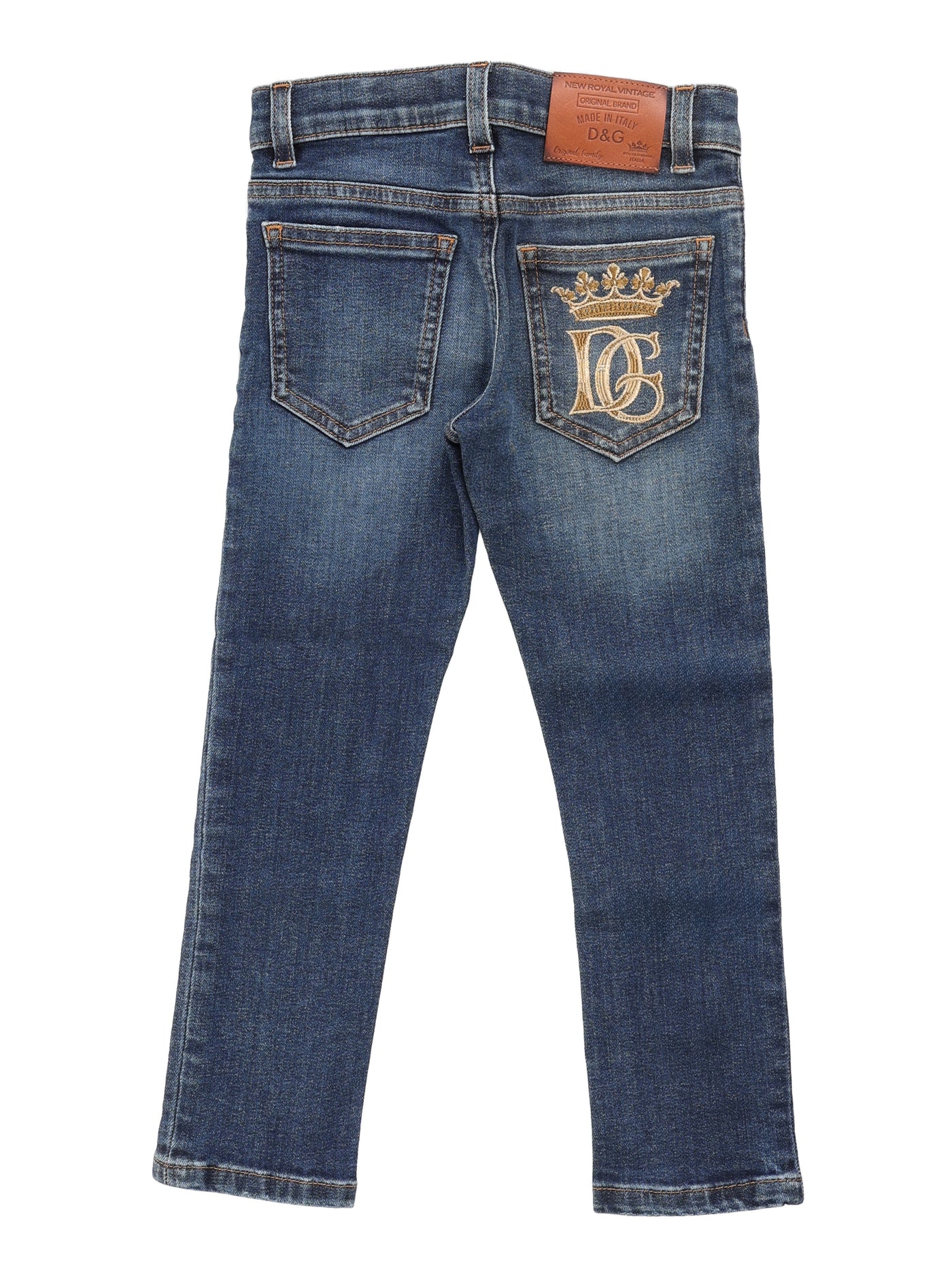 DOLCE & GABBANA KIDS JEANS PANTS