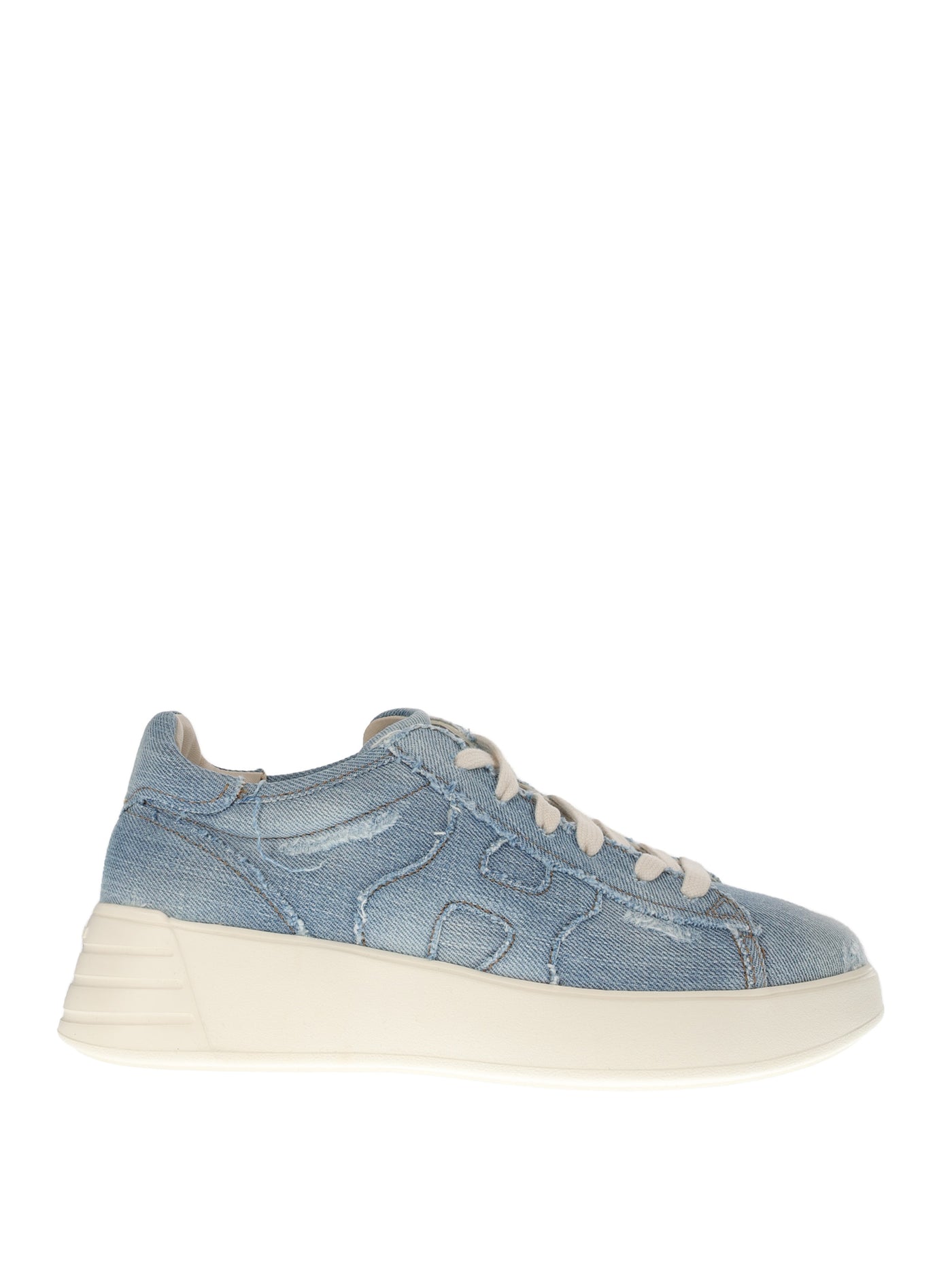 HOGAN LIGHT BLUE JEANS SNEAKERS 