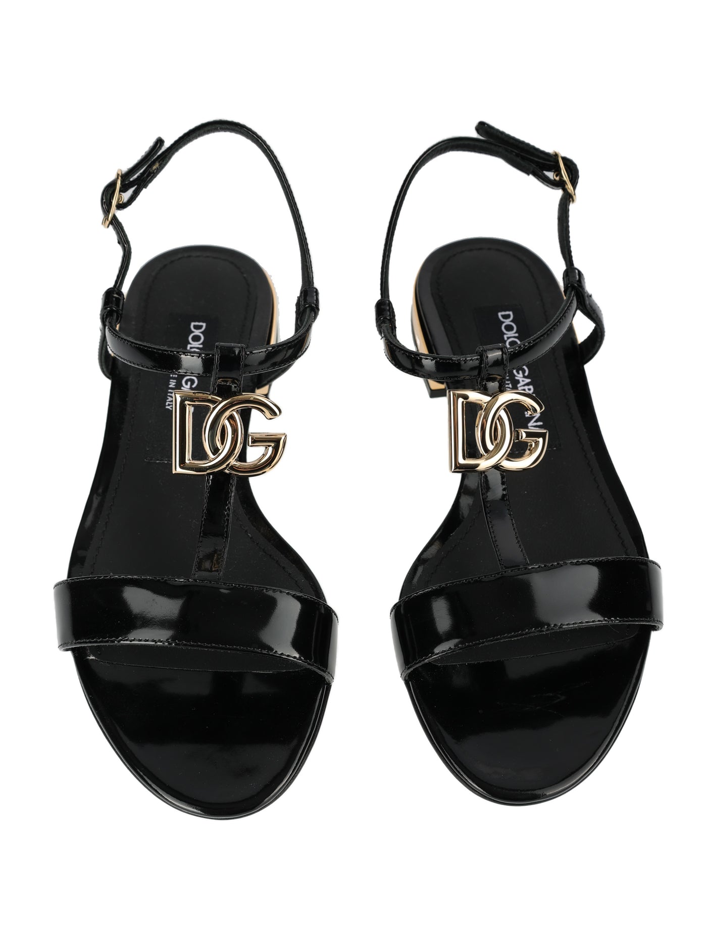 DOLCE & GABBANA BLACK SANDAL