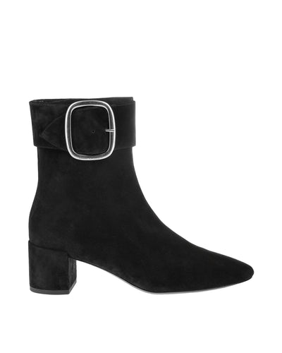 SAINT LAURENT JOPLIN LEATHER ANKLE BOOTS