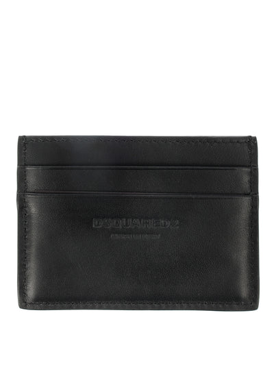 DSQUARED2 BLACK CARD HOLDER WALLET 