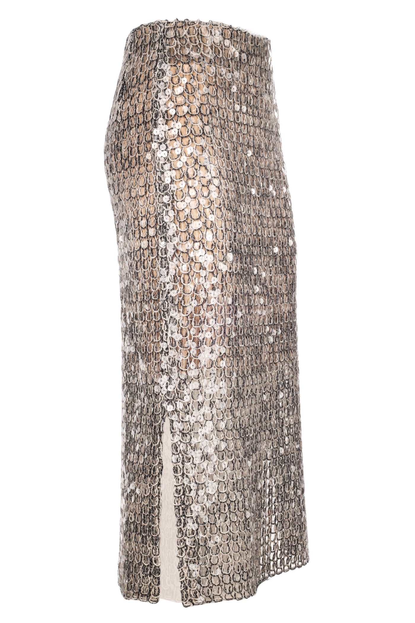 BRUNELLO CUCINELLI SEQUIN MIDI PENCIL SKIRT