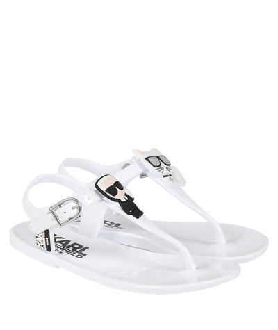 KARL LAGERFELD KIDS FLIP FLOPS