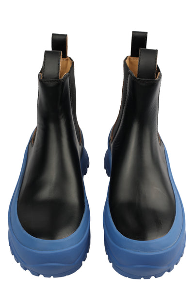 JIL SANDER LEATHER BOOTS