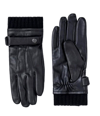 MACKAGE REEVE-SP LEATHER AND CACHEMIRE GLOVES