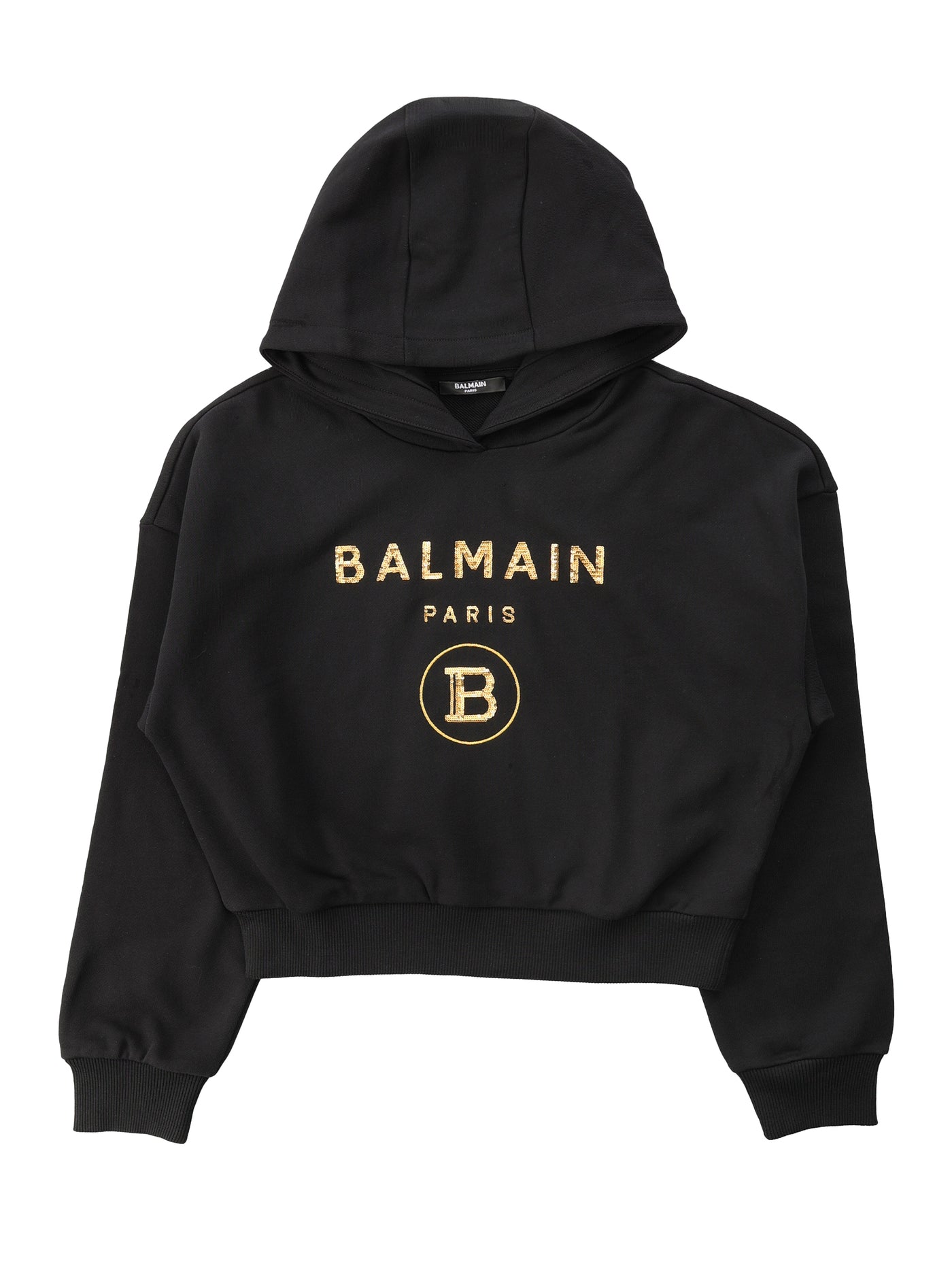 BALMAIN KIDS SWEATSHIRT WITH HOOD