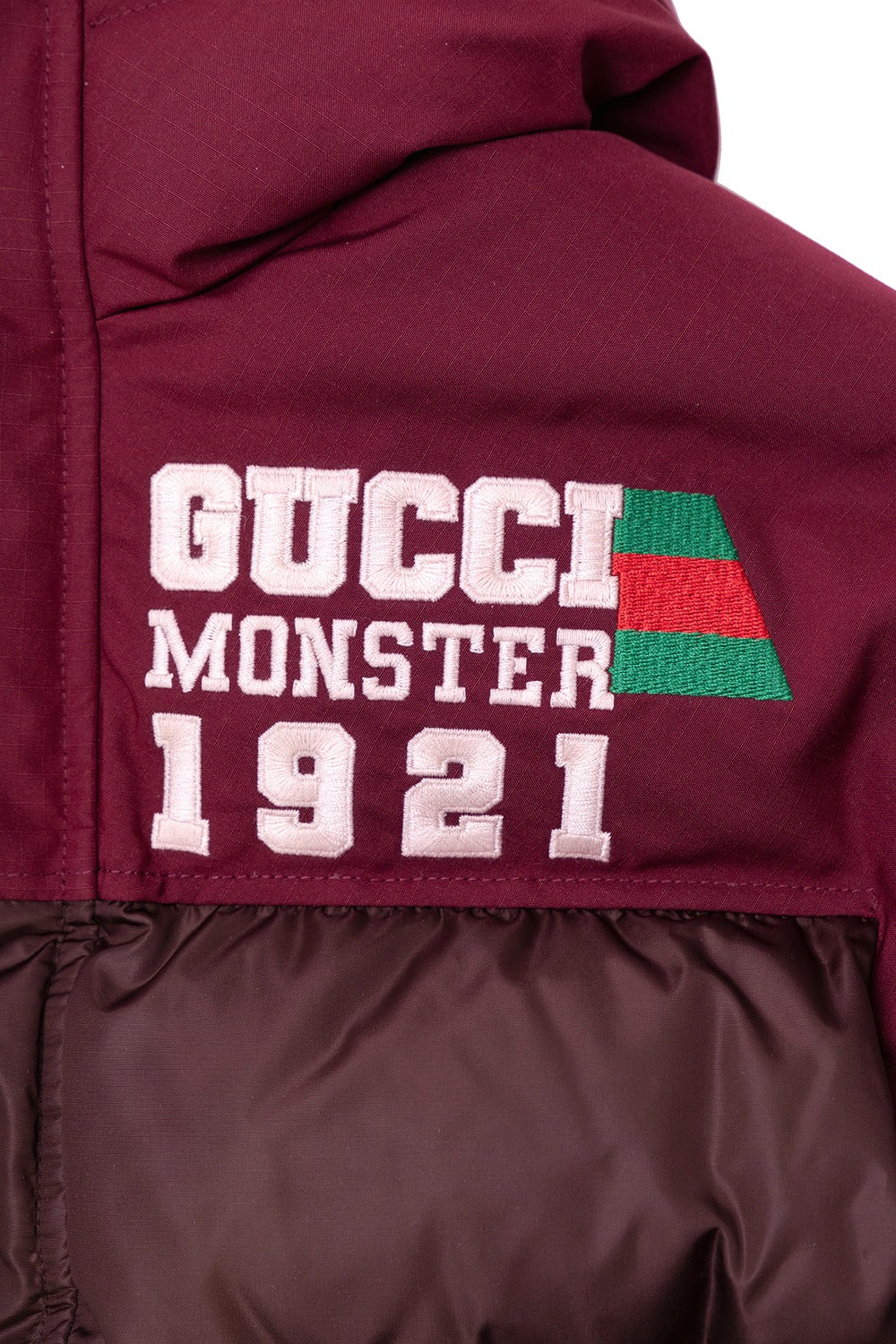 GUCCI KIDS QUILTED JACKET WITH LOGO