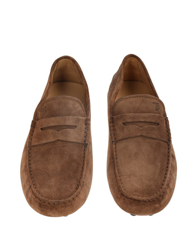 TOD'S BROWN LOAFERS 