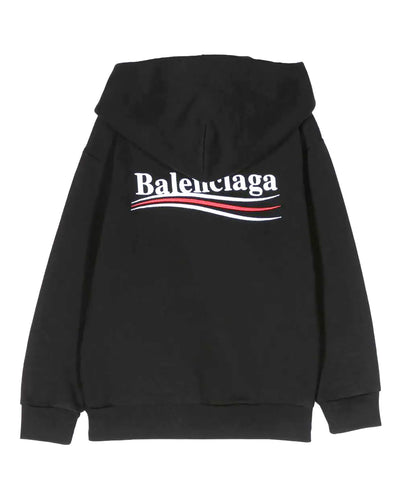 BALENCIAGA ZIPPED HOODIE POLITICAL CAMPAIGN