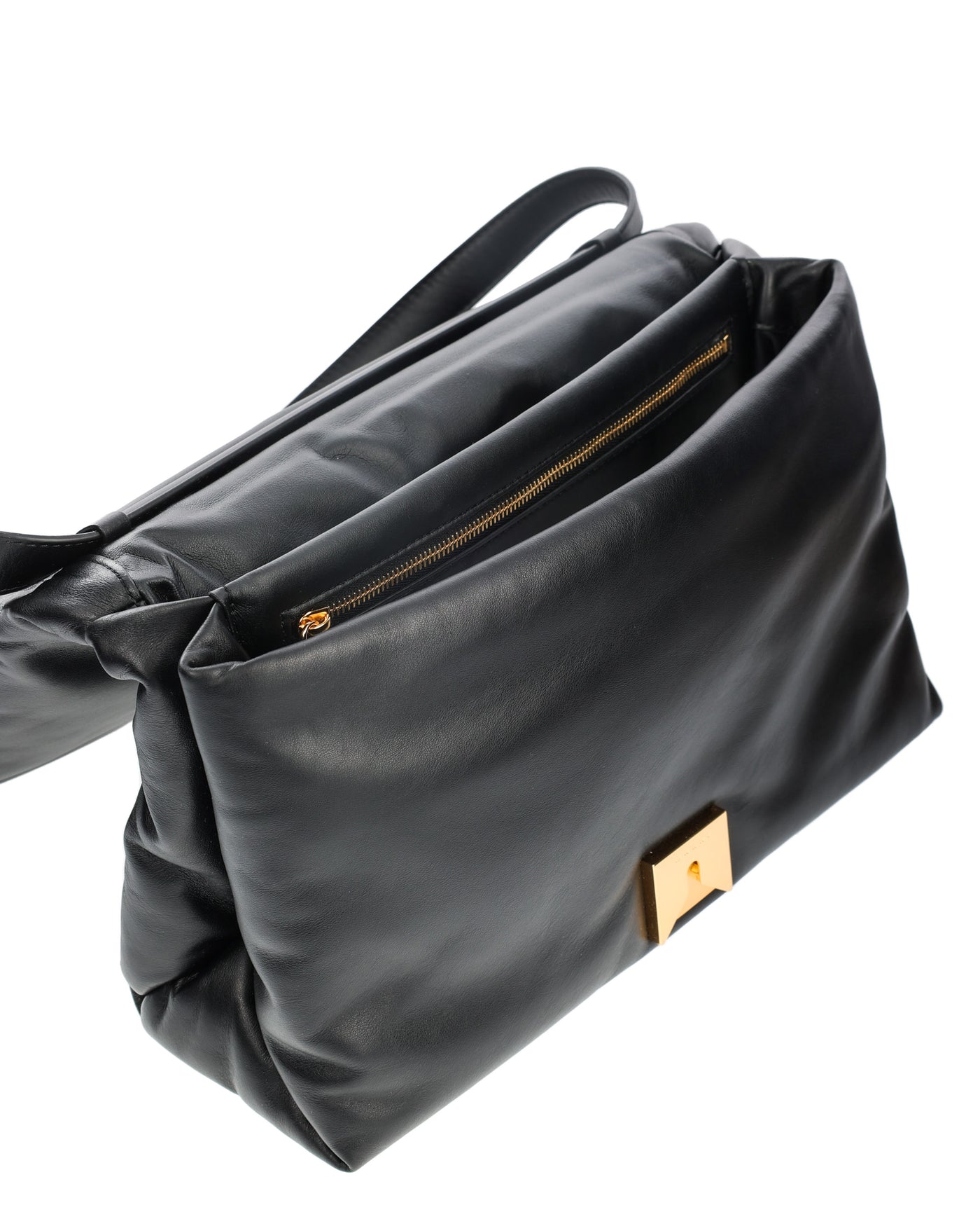 MARNI PRISMA BLACK SHOULDER BAG