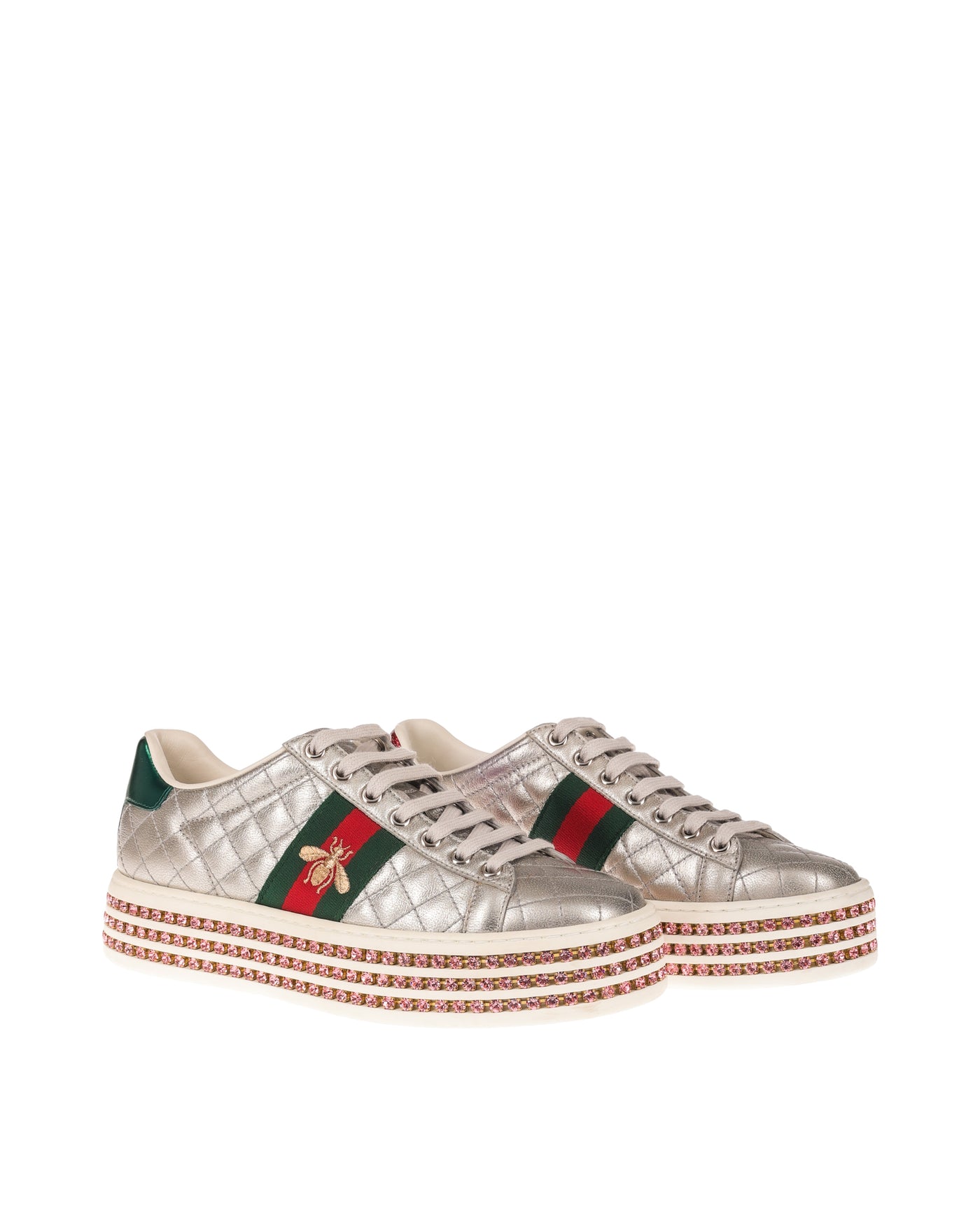 GUCCI LEATHER SNEAKERS