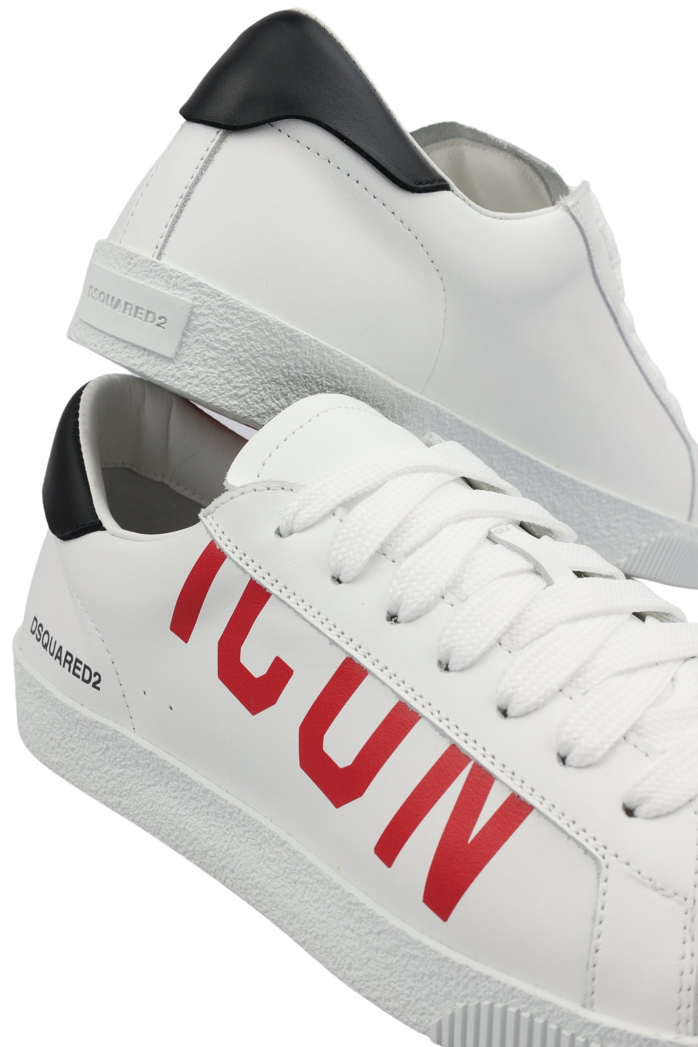 DSQUARED2 LEATHER SNEAKERS