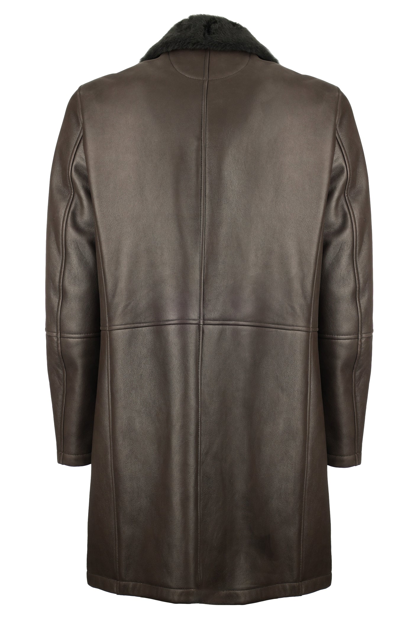 KIRED BY KITON LEATHER COAT