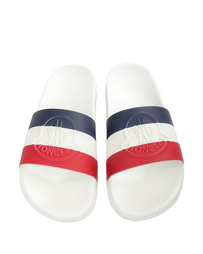 MONCLER WHITE SANDAL 