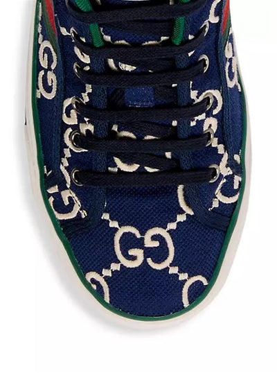 GUCCI TENNIS 1977 INK BLUE SNEAKERS