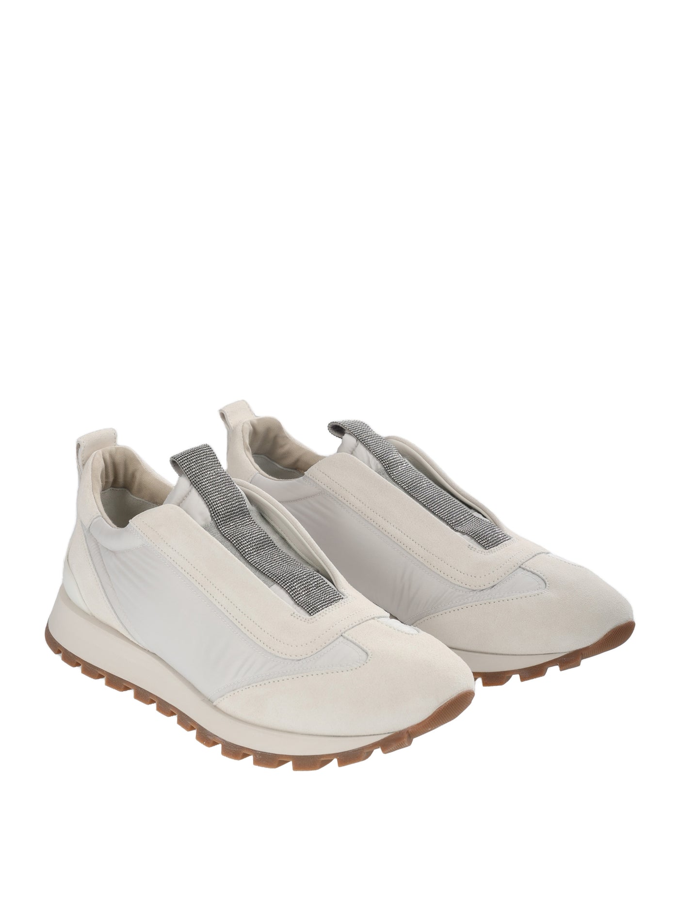 BRUNELLO CUCINELLI WHITE SNEAKERS