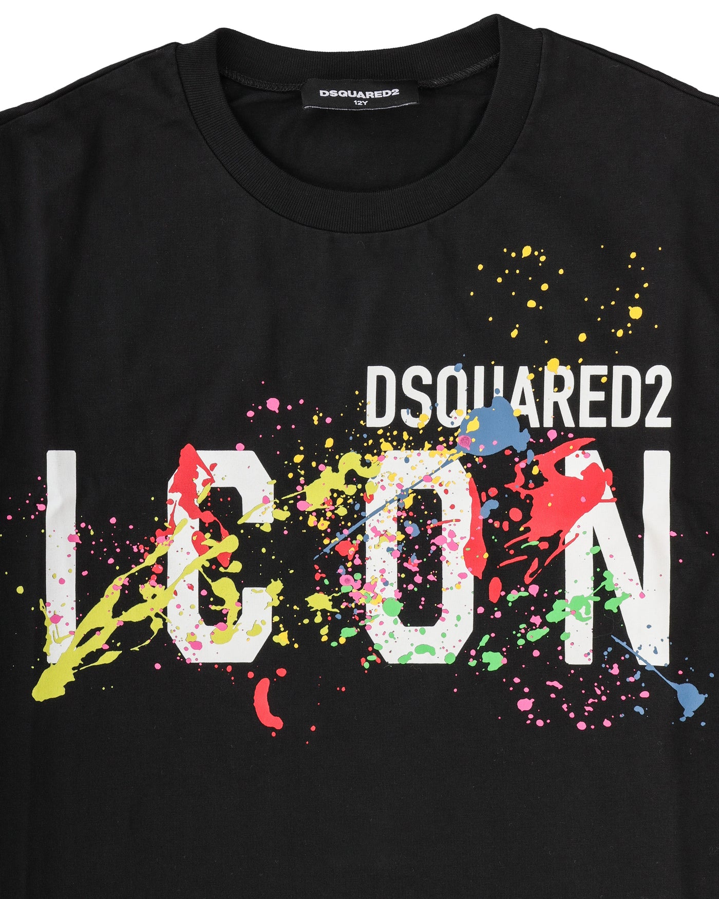 DSQUARED2 KIDS T-SHIRT CROPPED