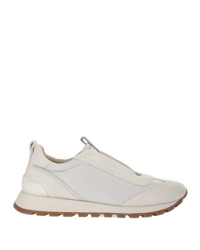 BRUNELLO CUCINELLI WHITE SNEAKERS 