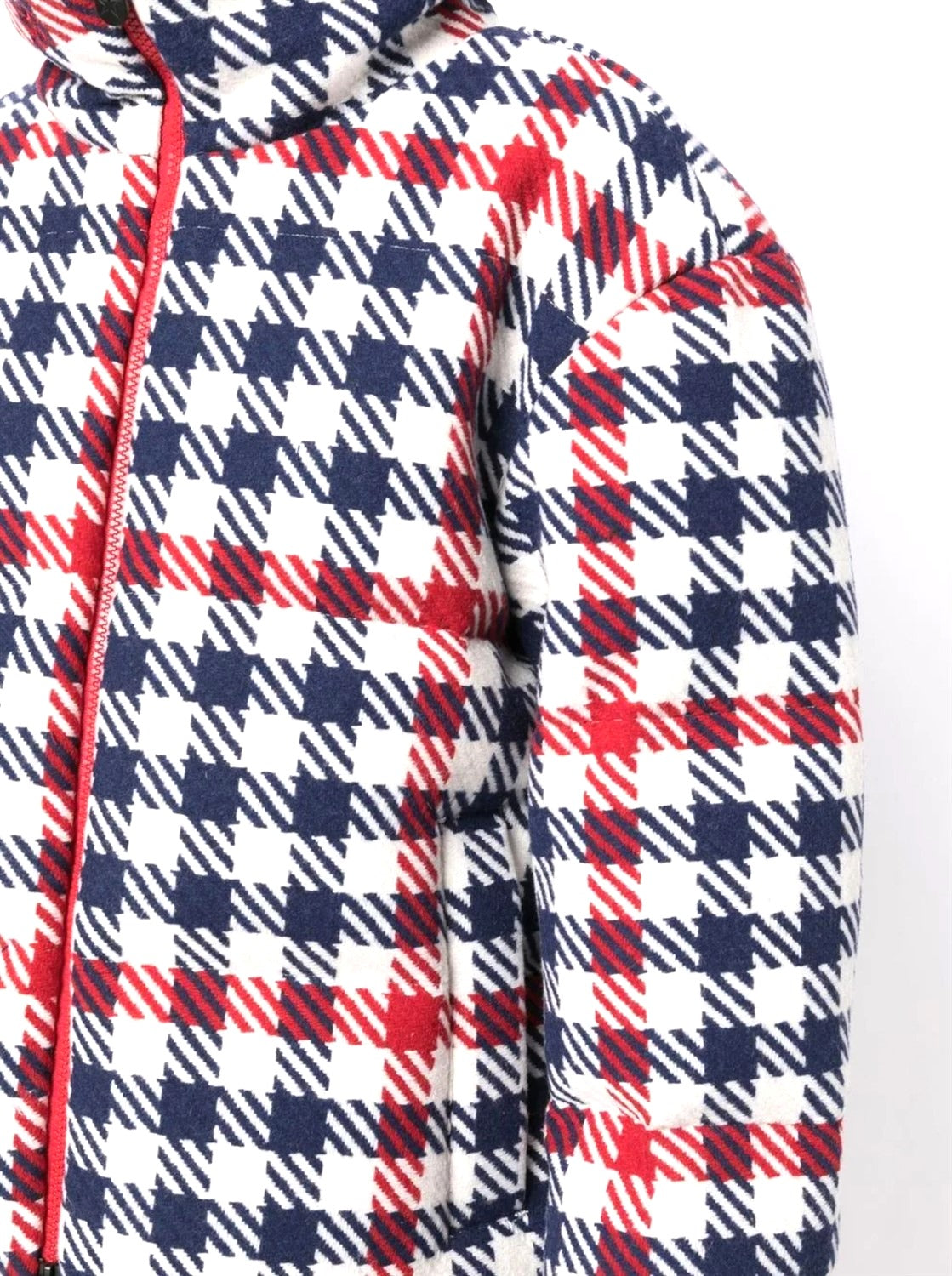 PERFECT MOMENT STAR GINGHAM POLYWOOL JACKET