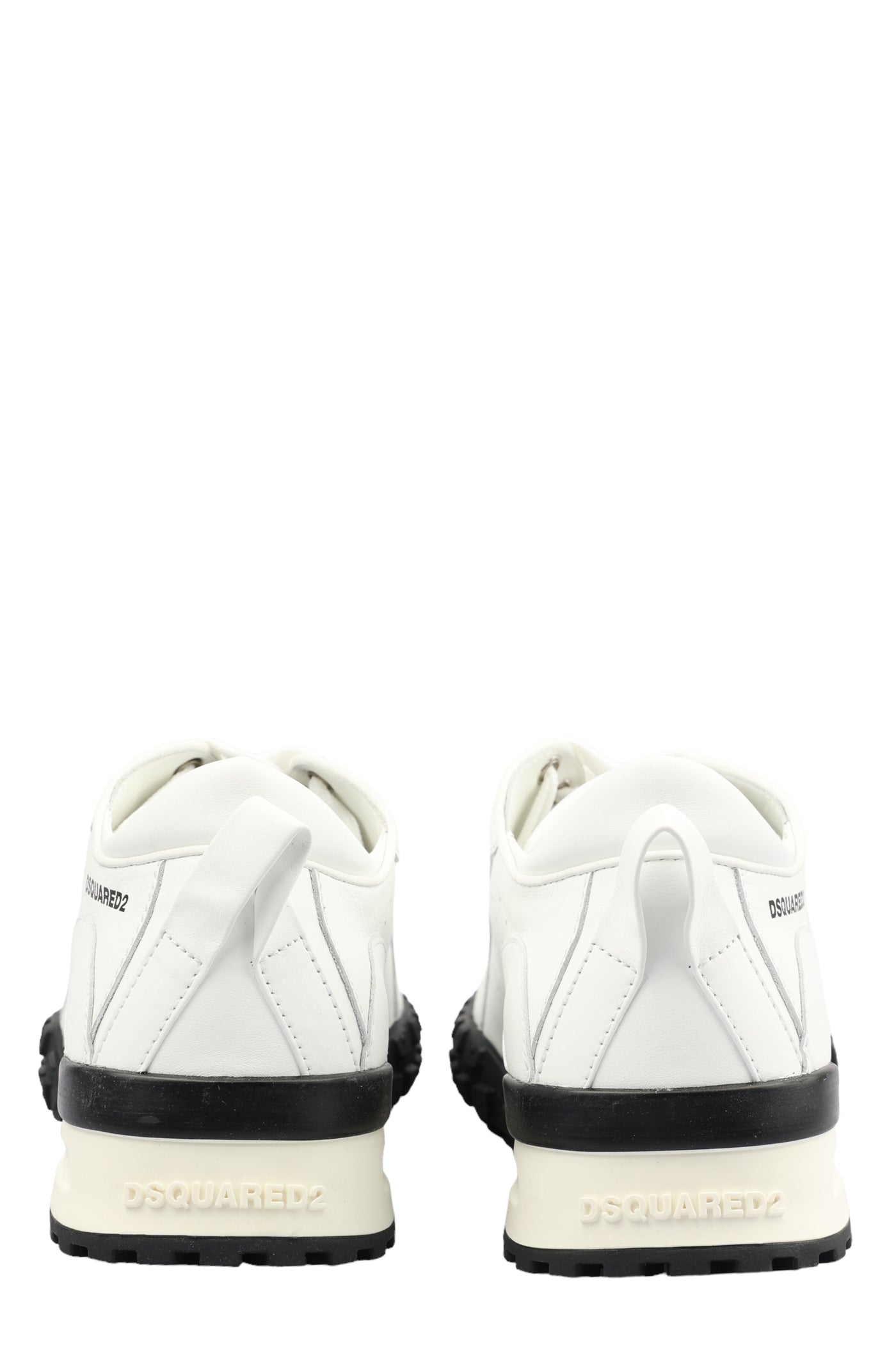 DSQUARED2 LEATHER SNEAKERS