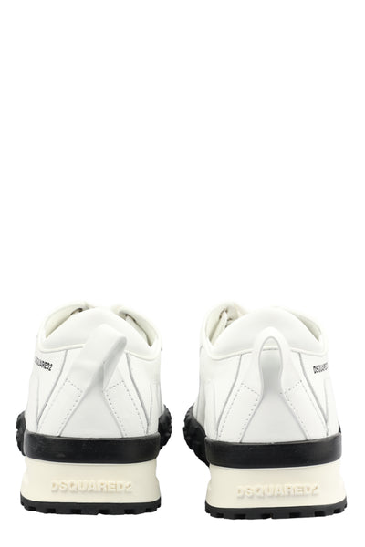 DSQUARED2 LEATHER SNEAKERS