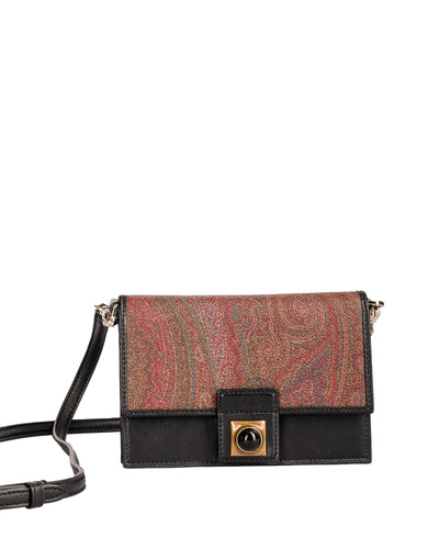 ETRO LEATHER SHOULDER BAG