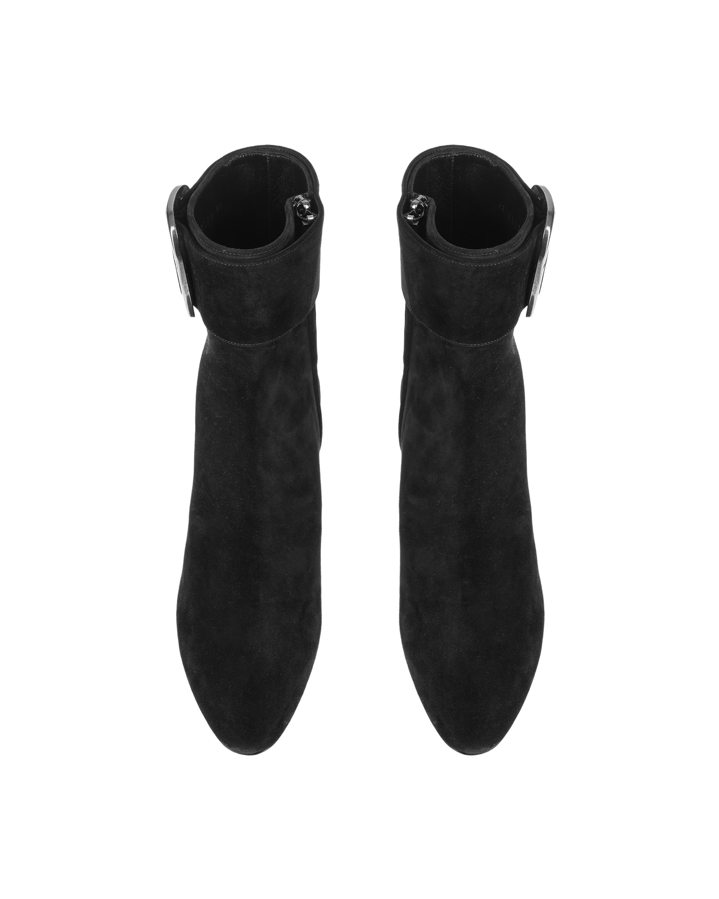 SAINT LAURENT JOPLIN LEATHER ANKLE BOOTS