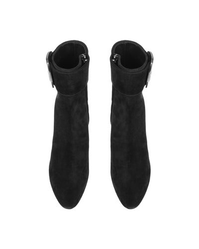 SAINT LAURENT JOPLIN LEATHER ANKLE BOOTS