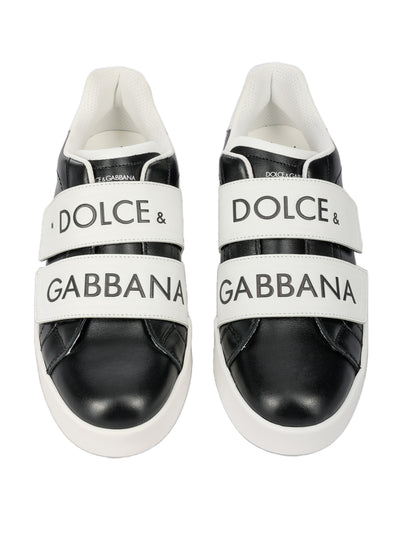 DOLCE & GABBANA KIDS LEATHER SNEAKERS