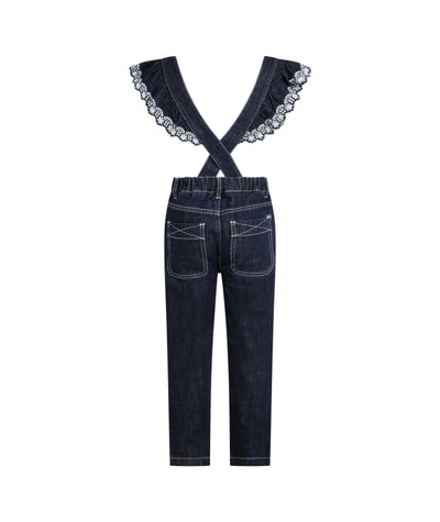 PHILOSOPHY KIDS JEANS SALOPETTE