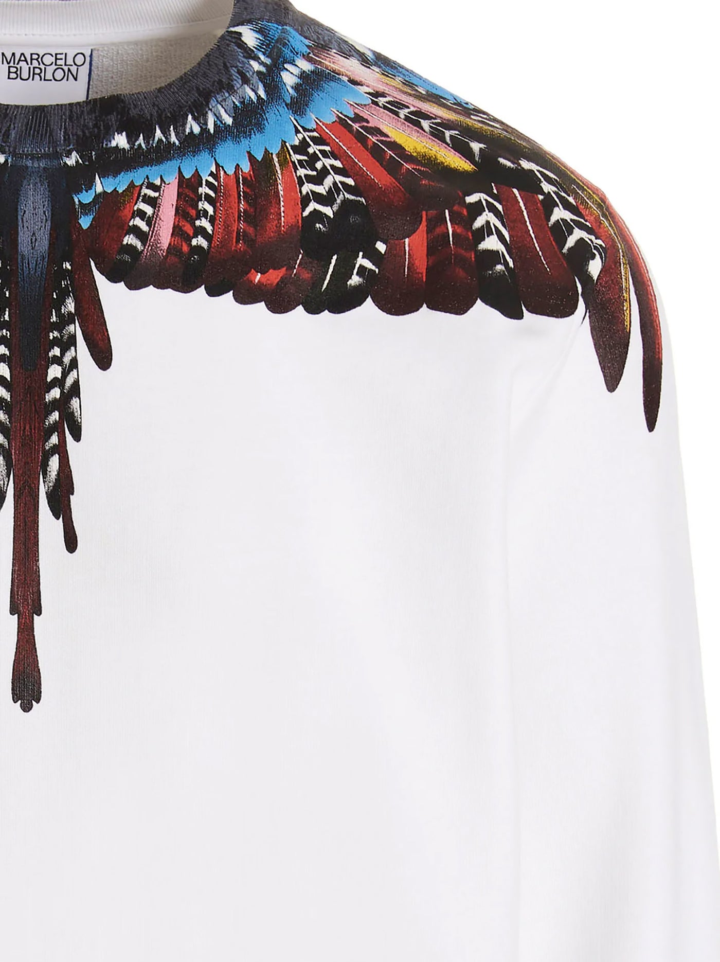 MARCELO BURLON WHITE SWEATSHIRT 