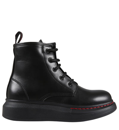 ALEXANDER MC QUEEN KIDS ANKLE BOOTS