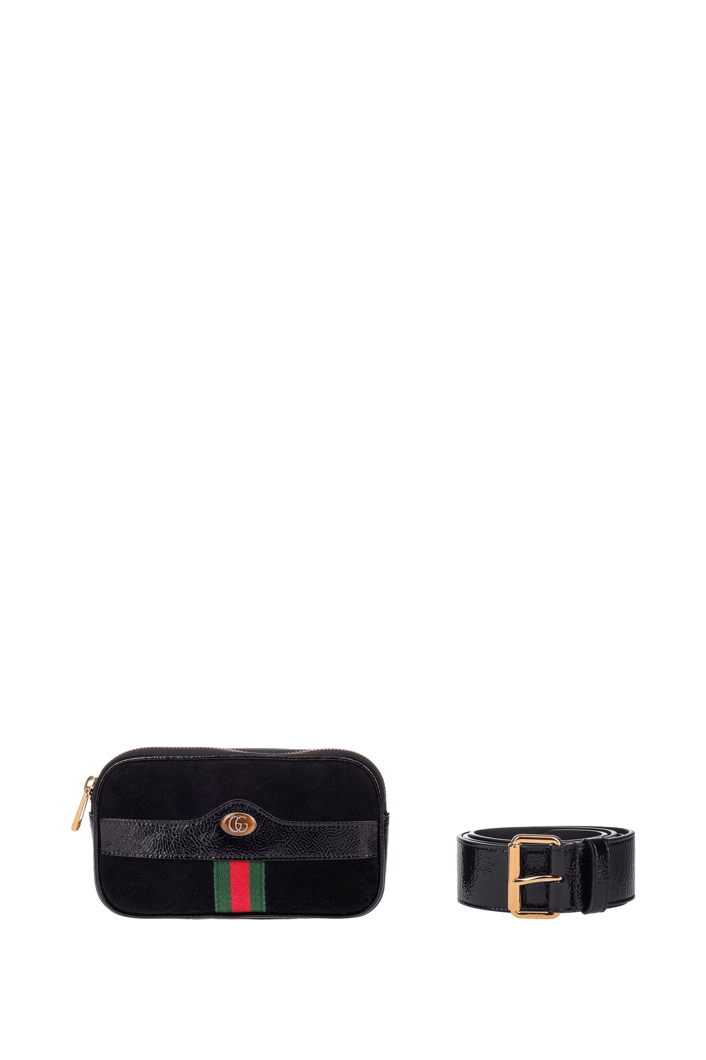 GUCCI OPHIDIA LEATHER BELT BAG