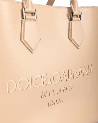 DOLCE & GABBANA LEATHER HANDBAG