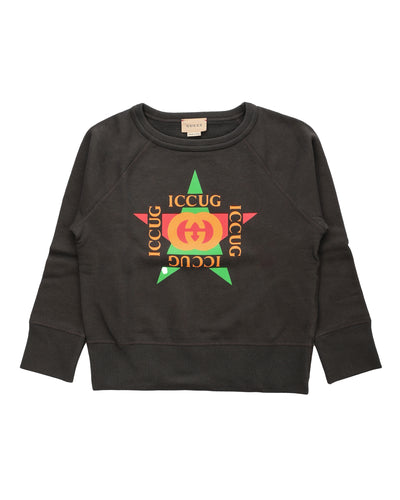 GUCCI KIDS PRINTED SWEATSHIRT