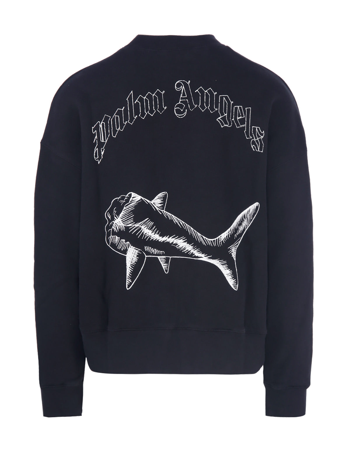 PALM ANGELS BLACK SWEATSHIRT 