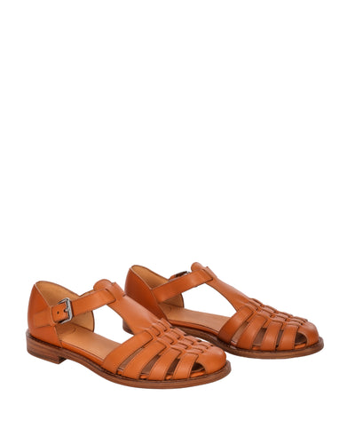 CHURCH'S LEATHER SANDALS