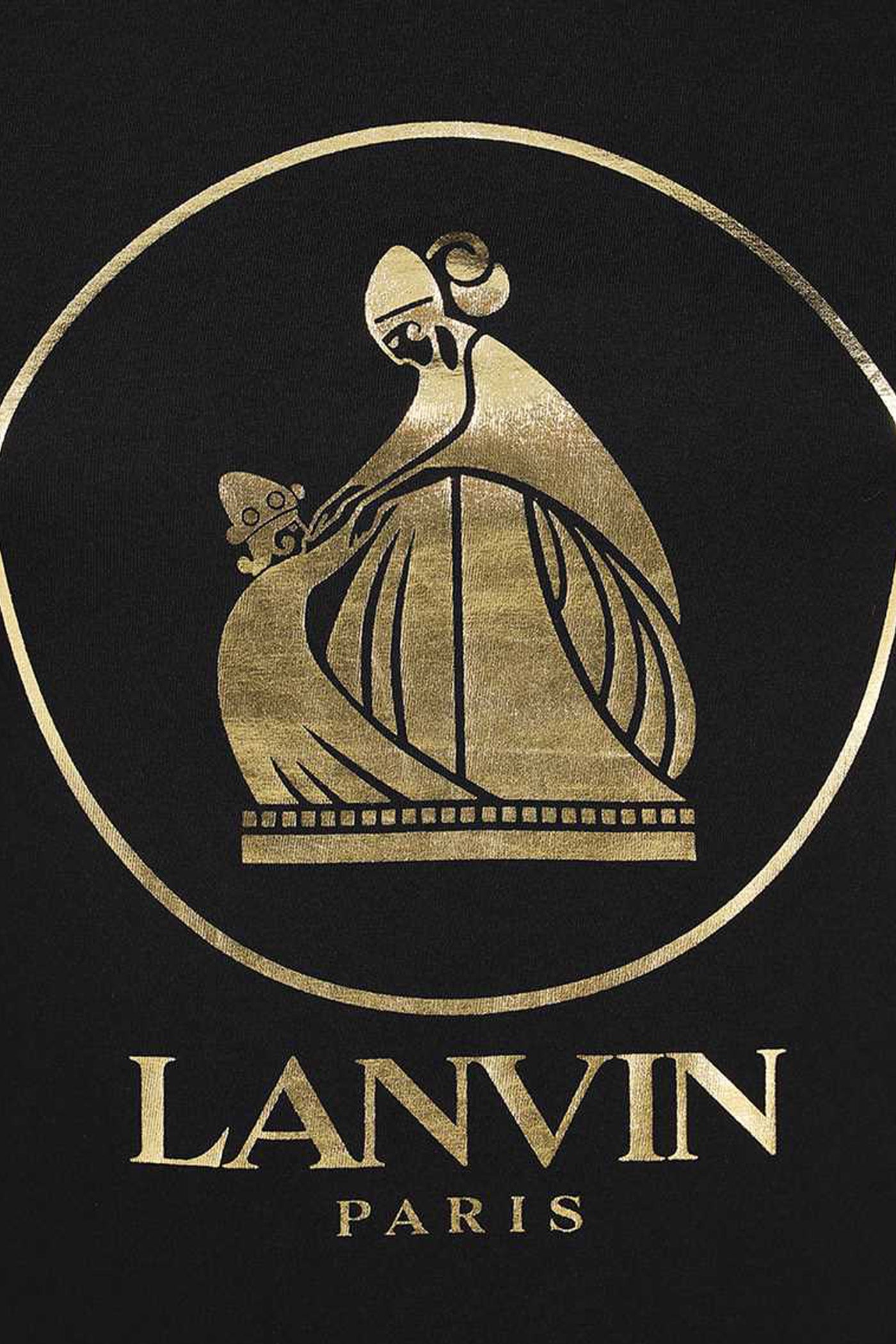 LANVIN T-SHIRT WITH LOGO