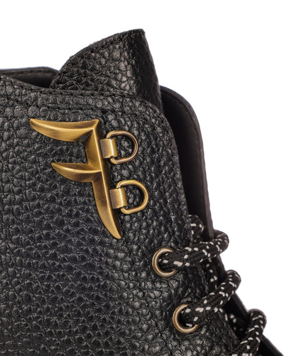 FENDI LEATHER ANKLE BOOTS