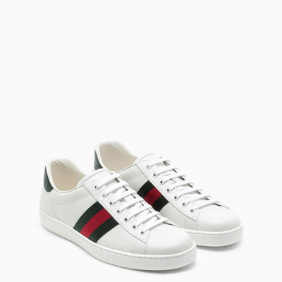 GUCCI ACE LEATHER SNEAKERS