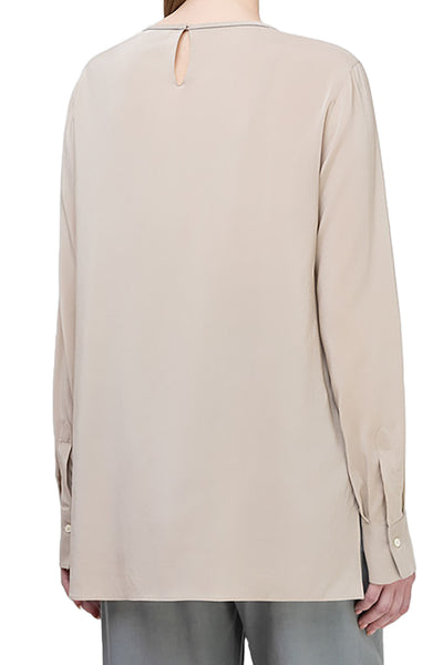 BRUNELLO CUCINELLI SILK BLOUSE